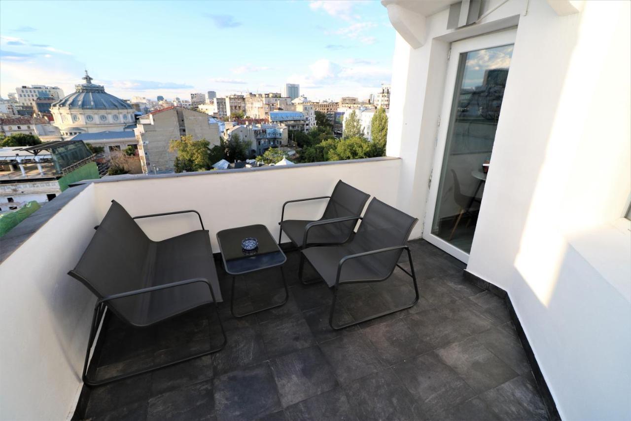 Athenee Palace Apartment - Panoramic View Terrace & Balcony - Free Minibar Бухарест Екстер'єр фото