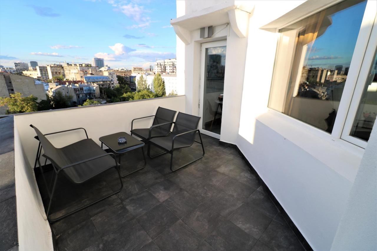 Athenee Palace Apartment - Panoramic View Terrace & Balcony - Free Minibar Бухарест Екстер'єр фото