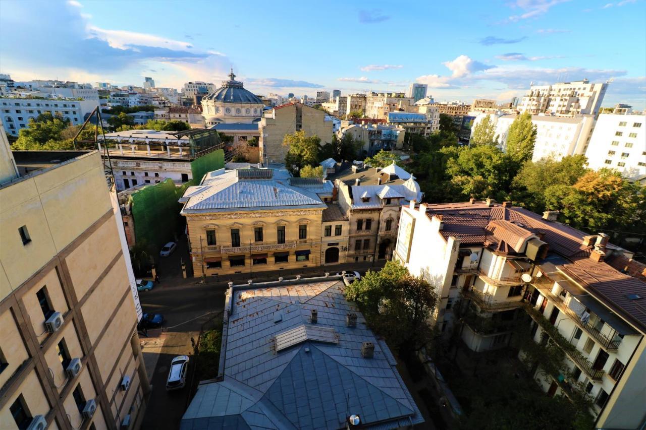 Athenee Palace Apartment - Panoramic View Terrace & Balcony - Free Minibar Бухарест Екстер'єр фото